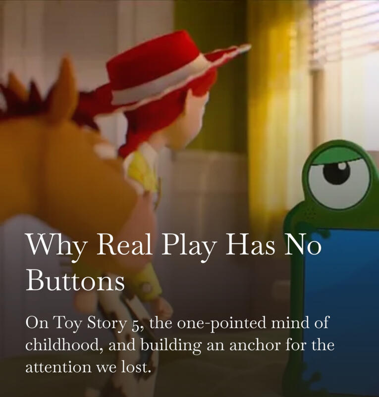 Why Real Play Has No Buttons Why Real Play Has No Buttons
